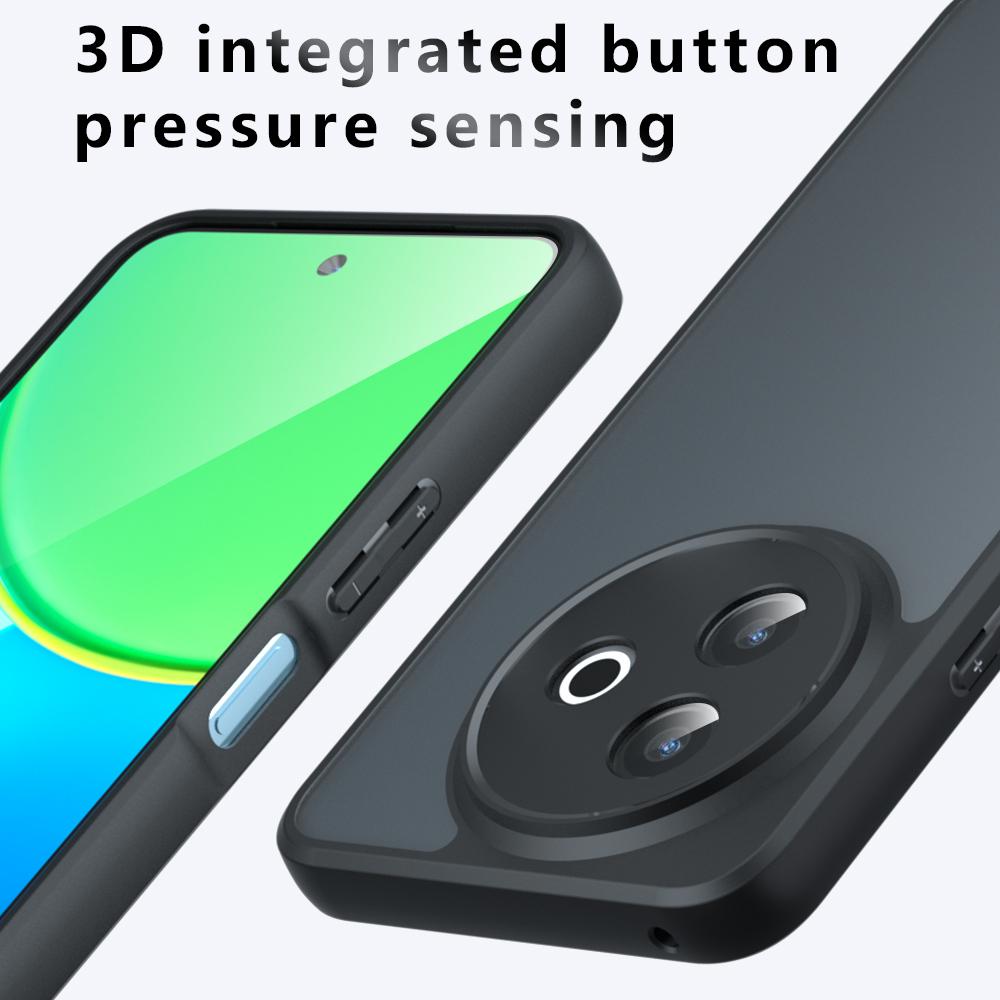 Чехол для VIVO Y39 5G Чехол Ультратонкий Матовый Полупрозрачный и Прозрачный Полная Защита Funda для VIVO Y39 5G Capa