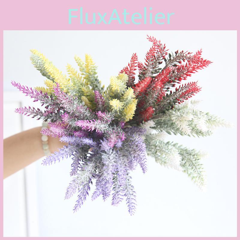 Lavender Artificial Flower Arrangement Garden Office Wedding Outdoor Decoration