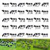 Model Train Cow Model*30 Outdoor Landscape Psychological Brand New