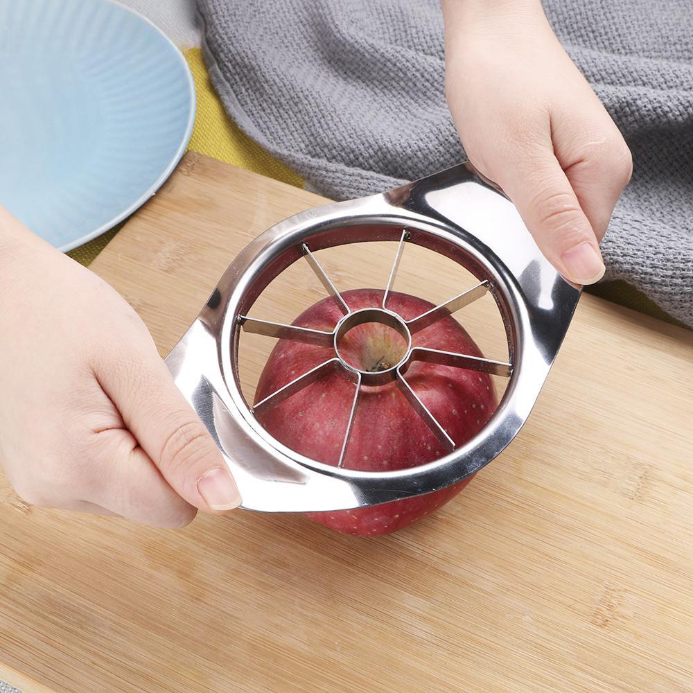 Stainless Steel Apple Slicer Fruit Cutter Stainless Steel 3-in-1 Stainless Steel Apple Corer Peeler Apple Cutter