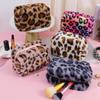 Leopard Makeup Bags for Women Soft Travel Cosmetic Bag Organizer Case Lady Girls Make Up Case Necessaries Handbags Case