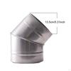 45 Degree Elbow Pipe for Camping Tent Stove Accessories