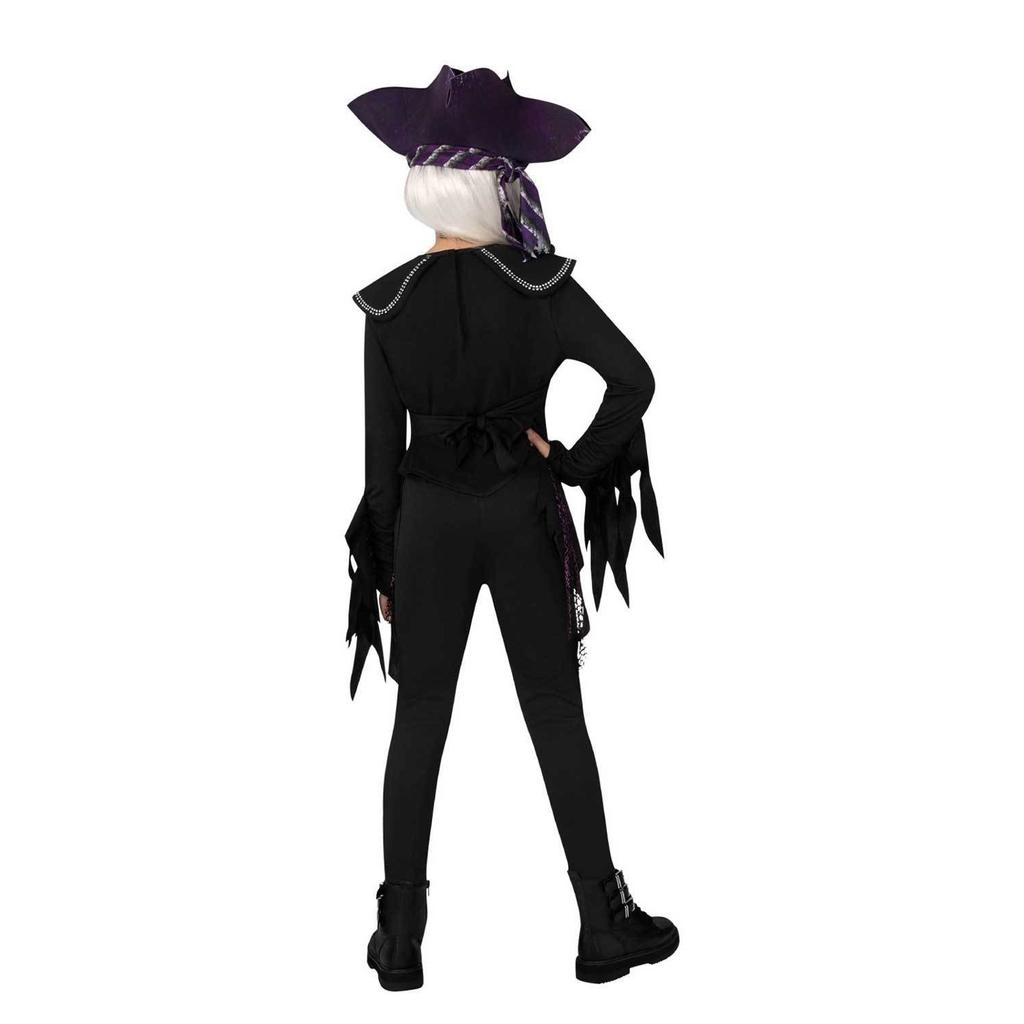 Bristol Novelty Girls Pirate Ghost Halloween Costume
