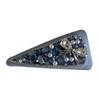 Denim Blue Crystal Pearl Diamond Hairpin Premium French Bow BB Clip Bangs Clip Girl Heart Triangle Edge Clip