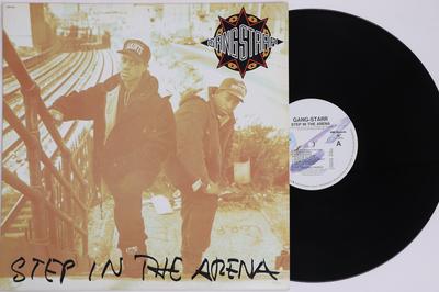 Виниловая пластинка GANG STARR Step In The Arena MR019 CHRYSALIS 1990 Япония Рэп HipHopRB Б/у