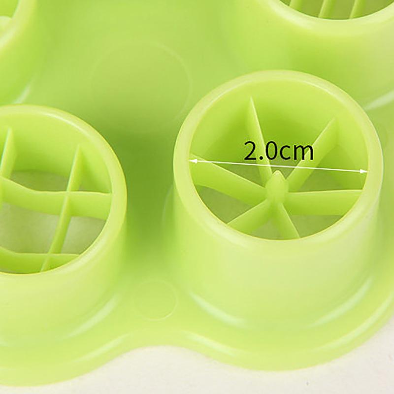 5 в 1 Цветок Краб Осьминог Стиль Ветчина Колбаса Резак Барбекю Собаки Резак Кухня Резка Формы Набор Формы DIY Bento Украшения