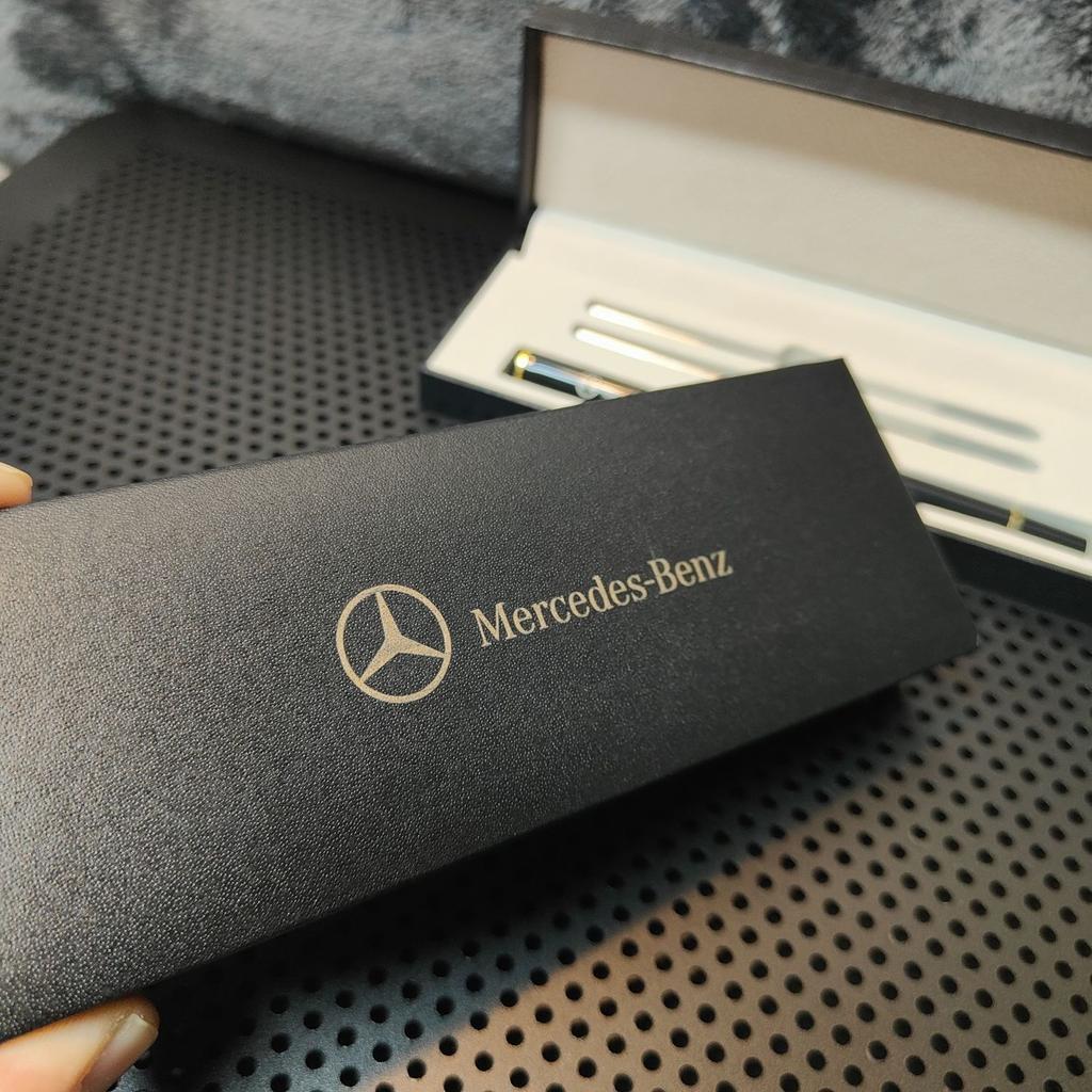 UOHOY1 2025 Hot Luxury Metal Ballpoint Pens Carry with Signature Roller Pen For Mercedes Benz AMG W206 W204 W205 W212 W213 W221 W222 W2