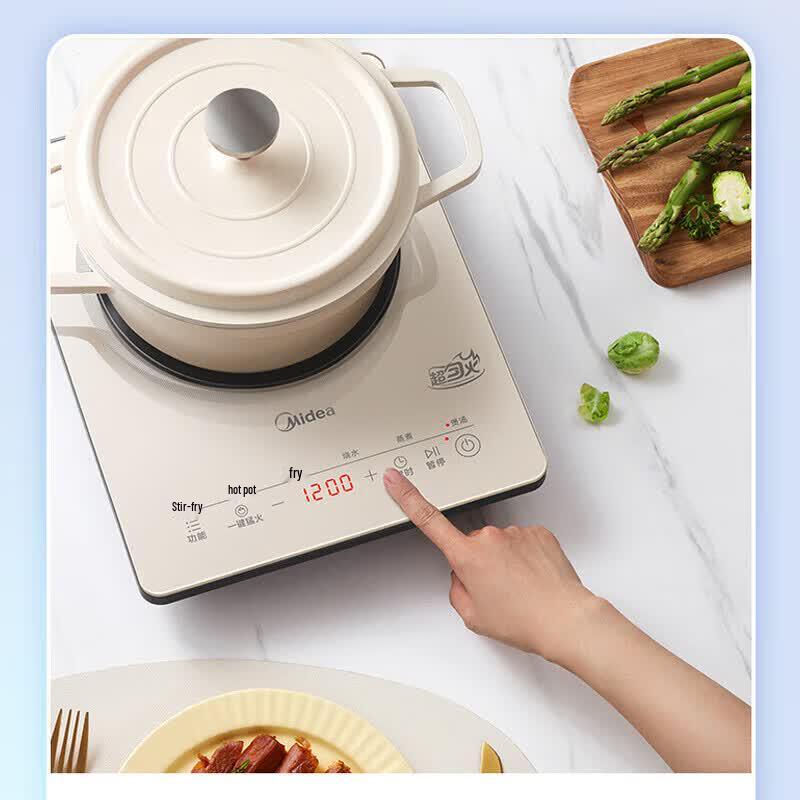 Midea MC-22TA01 Touch Control Induction Cooktop CN plug (adapter included)