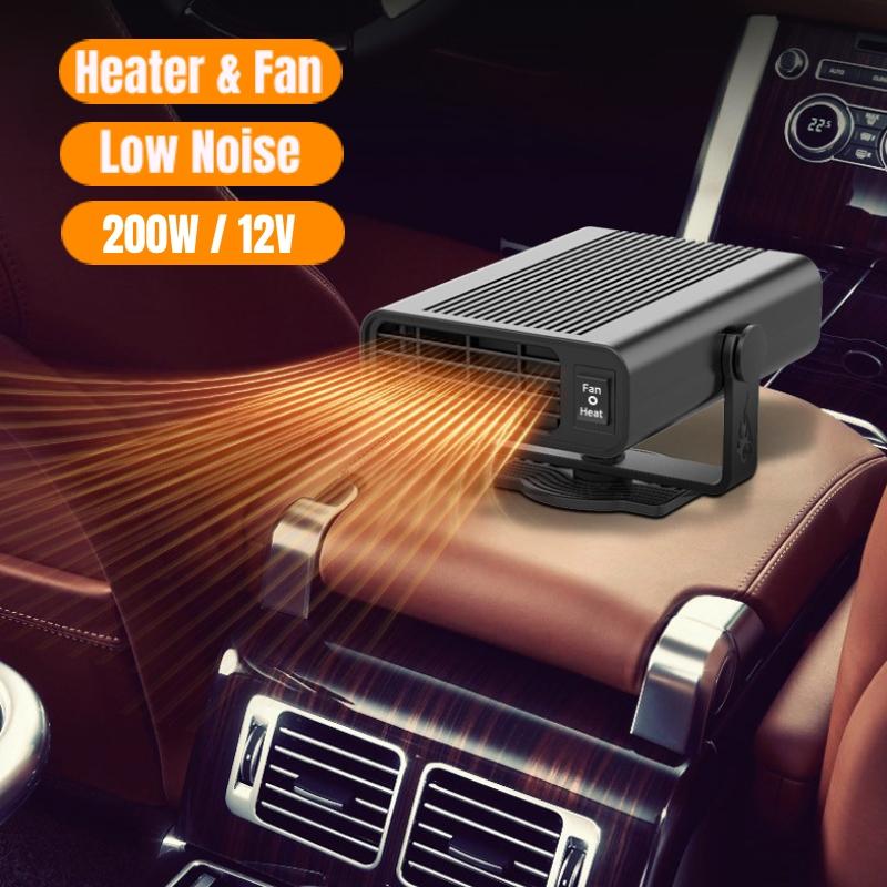12 В/24 В 200 Вт Автомобильный обогреватель питьевой автоматический обогреватель размораживатель электрический обогреватель вентилятор 2 в 1 обогрев охлаждение 360 лобовое стекло устройство для размораживания