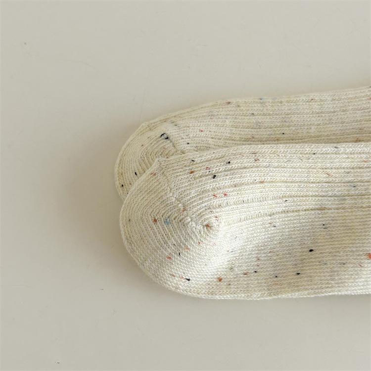 Новые носки женские осенние и зимние хлопковые трикотажные эластичные длинные носки японская мода полосатые носки в стиле Харадзюку ретро уличная одежда