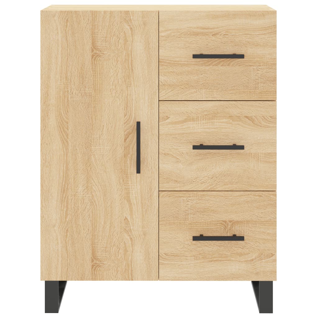 Vidaxl Szafka, Dąb Sonoma, 69,5X34X90 Cm, Materiał Drewnopochodny