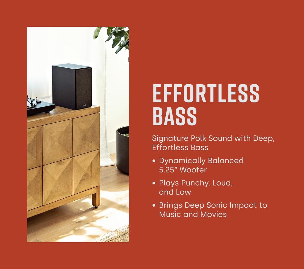 POLK AUDIO Monitor XT Series Компактный полочный динамик Матово-черный MXT15 комплект (1 2)