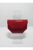 Women's Stylish and Useful Evening Dress Bag Red Patent Leather Evening Dress Bag
