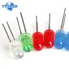 60PCS LED Diodes 5mm 3mm F3 F5 LED Light Emitting Diode Kit Red Orange Yellow Green Blue White 6 Colors