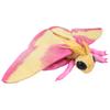 Cute Insect Silkworm Rosy Maple Moth Plush Toys Fidelity Luna Moth Plushie Insect Lifelike Hyalophora Cecropia Kawaii Kids Toys