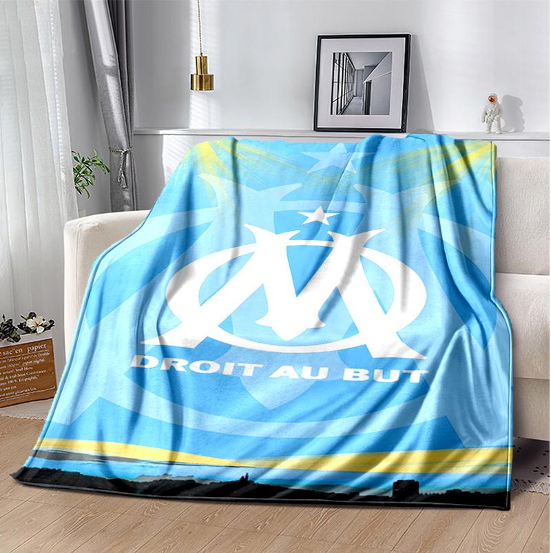Marseilles Flannel Blanket Soft Warm All-Season Throw, Design for Camping, Car Travel, Hiking Sofa, Bed, Office Perfect Gift for Parties