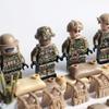Россия Альфа, солдаты спецназа, военное оружие, фигурки пистолетов, детали, блоки, сборка, модель, строительные наборы, игрушки