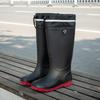 Модный комплект коротких дождевых ботинок мужские средние водонепроницаемые ботинки высокие дождевые ботинки мужские новые нескользящие водонепроницаемые длинные резиновые ботинки мужские