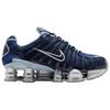 Nike Shox TL Женские Obsidian Light Armoury Blue Flat Silver Metallic Platinum Ретро Механическая Амортизация Беговые Кроссовки IH4481-400