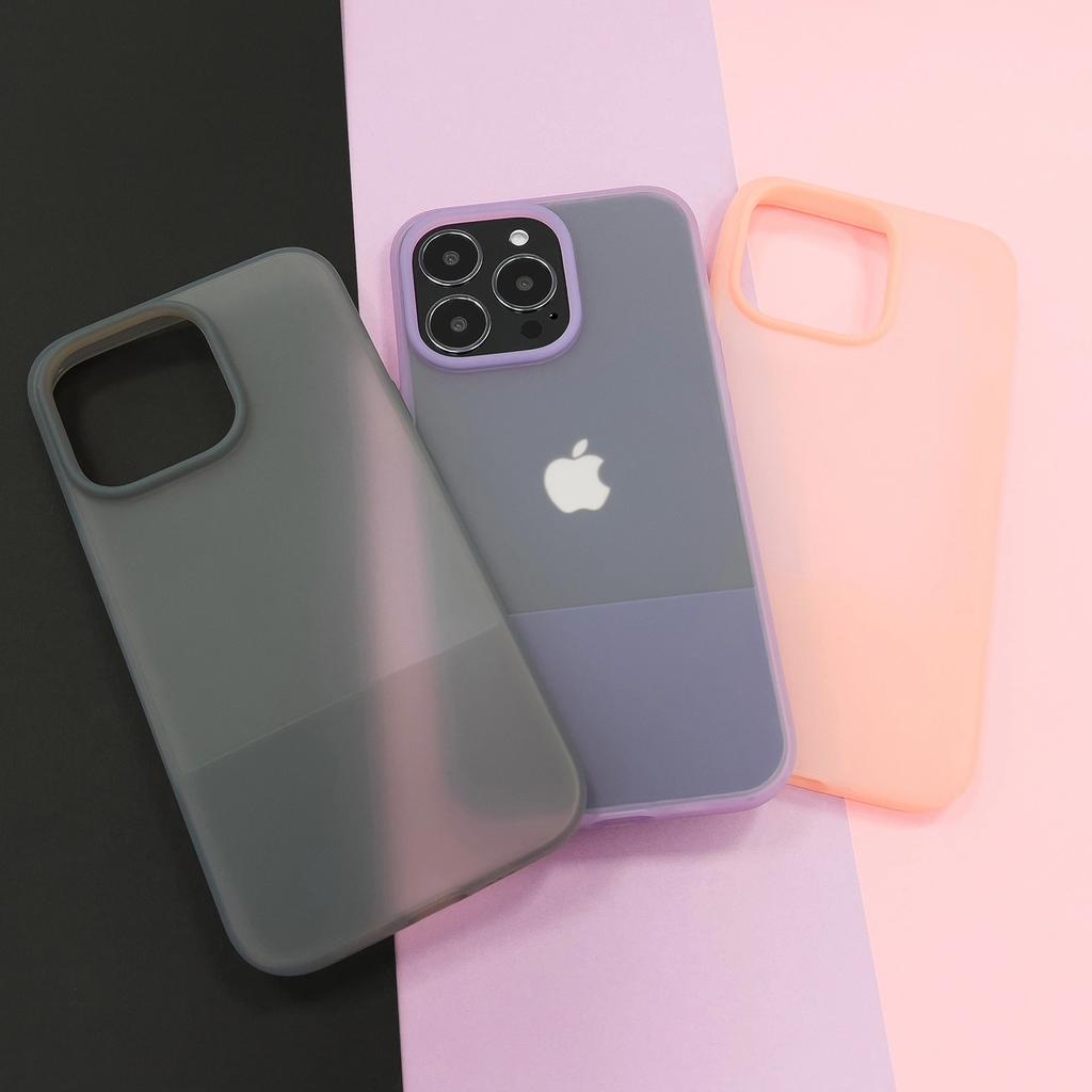 Kingxbar Plain Series Case Cover For Iphone 13 Pro Max Silicone Cover Purple