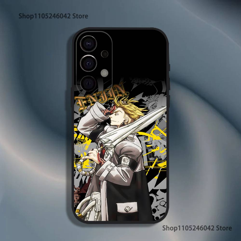 Аниме Чехол для телефона G-Gachiakuta для Samsung S25, S24, S21, S22, S23, S30, Ultra, S20, Plus, Fe, Lite, 5G Черный