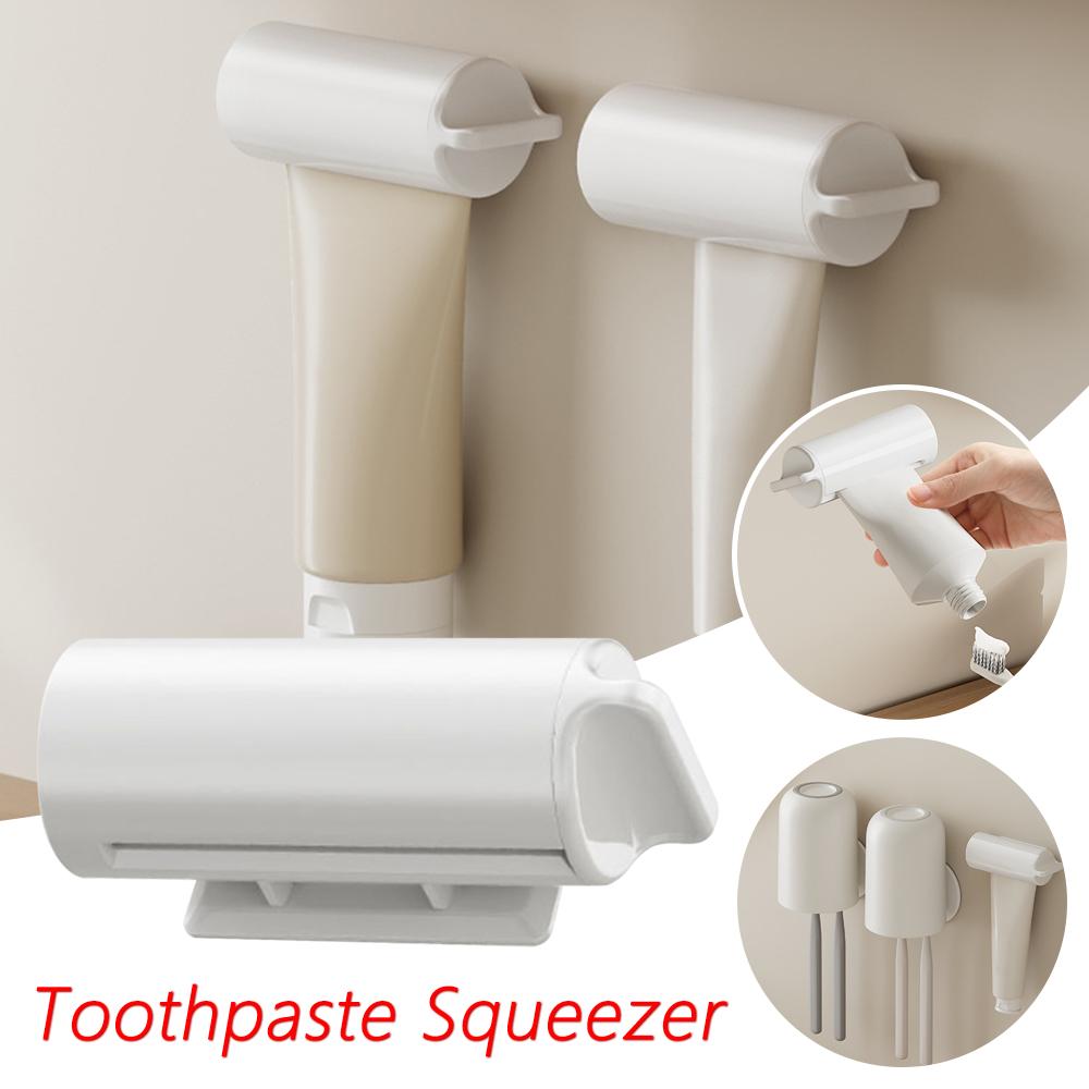 Ручная стойка для хранения зубной пасты. Выдавливатель для чистящего средства без перфоратора. Подарки. Выдавливатель для зубной пасты.