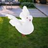 Artificial Pigeon Decoration Foam Bird Figurine Artwork Landscape Realistic Sculpture for Porch