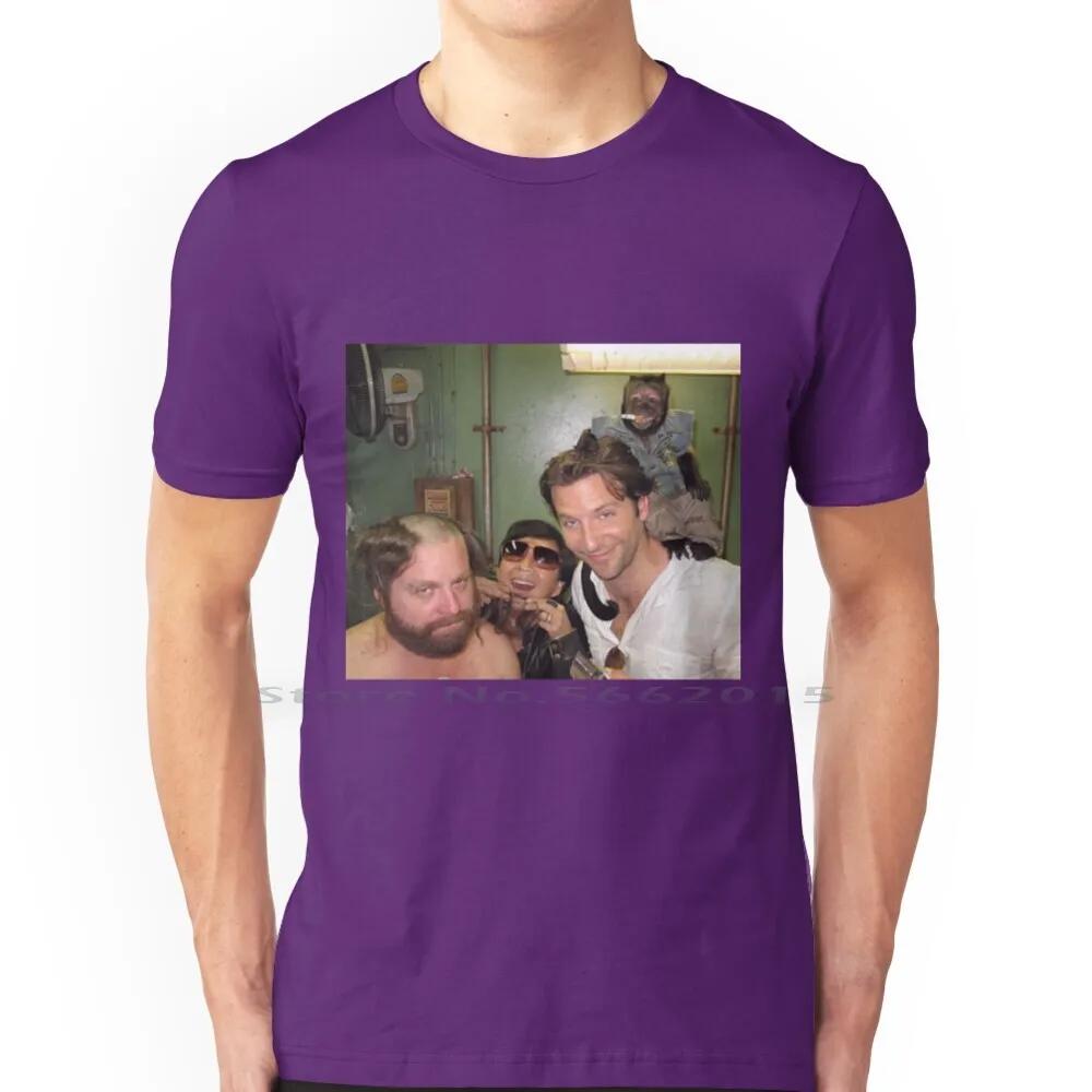 / Постер Похмелье Постер Футболка 100% Хлопок Смешной Похмелье Вечеринка Пьяный Фильм Пьянство Брэдли Купер Комедия Короткий