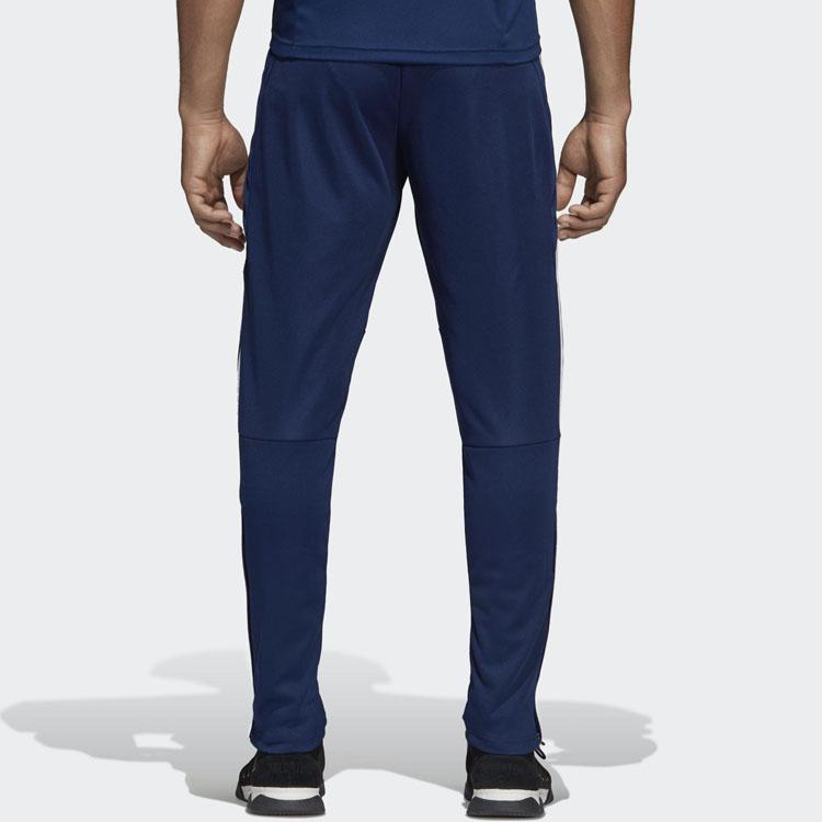 Adidas Casual Knit Tapered Soccer Pants Men Bottoms Navy DT5174