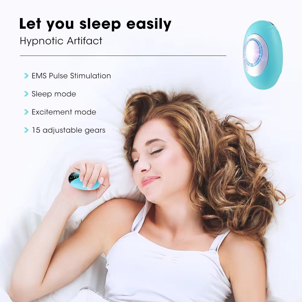 Sleep Aid Device Handheld Microcurrent Holding Sleep Instrument Anxiety Pressure Relief Improve Deep Sleep