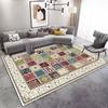 Exquisite Persian Pattern Oriental Design Floor Mat Machine Washable Rug for Bedroom Living Room Carpet Luxurious Home Decor