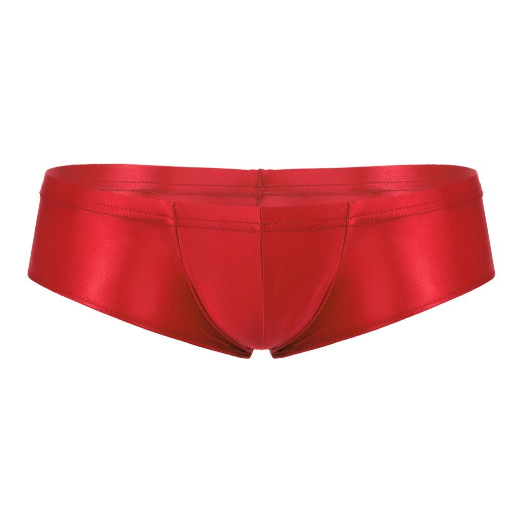 Мужские трусы с низкой посадкой, однотонные эластичные трусы с эластичным поясом, для повседневного использования