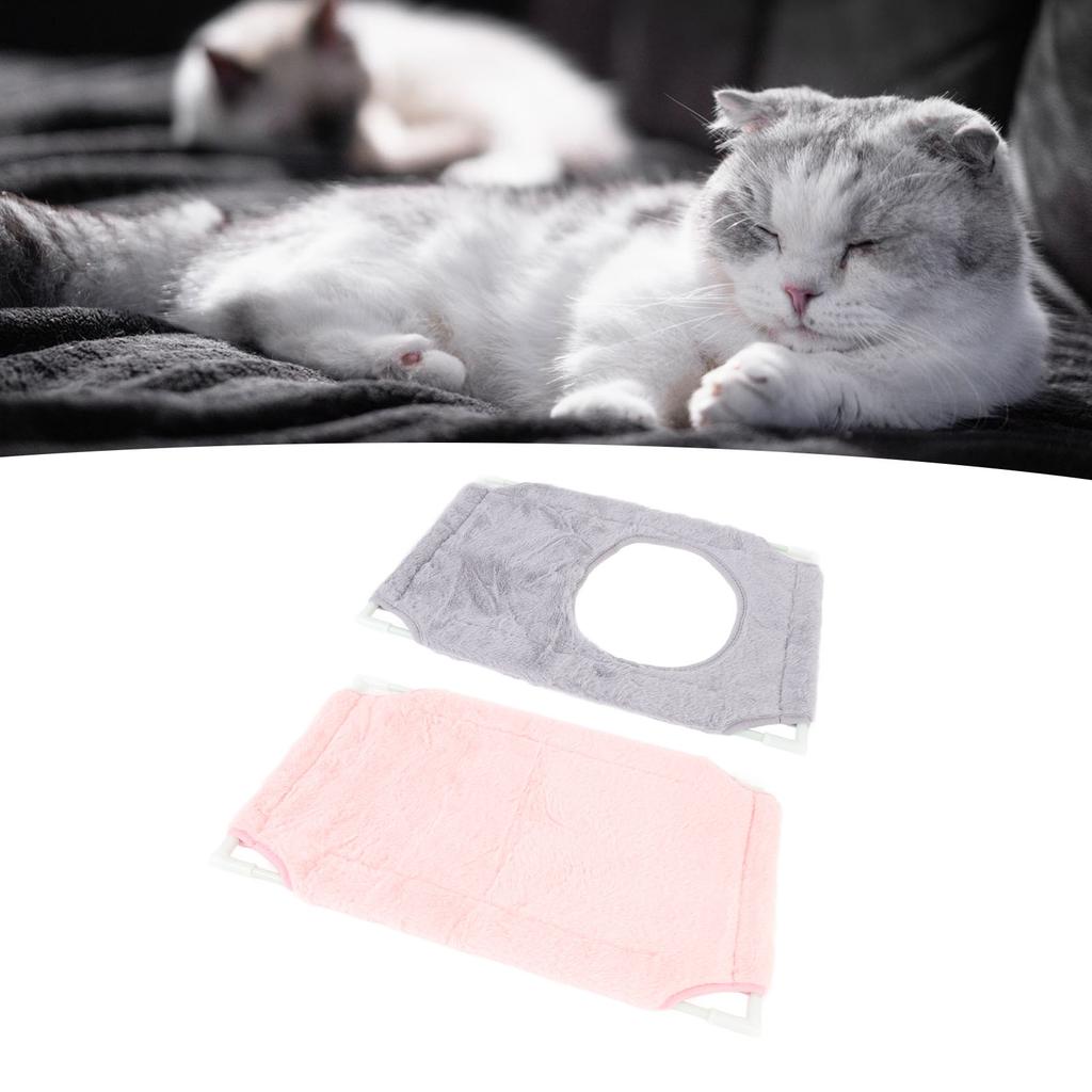 Cat Window Perch 2 Layers 360 Deg Full View 33lbs Weight Limit with 6pcs Strong Suction Cups Window Hammock Bed for Indoor Cats