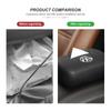 O2For Volkswagen VW Car Paper Storage Bag Silicone Handkerchief Box Tissue Case Passat Golf 4 5 6 Tiguan Polo Scirocco Jetta CC