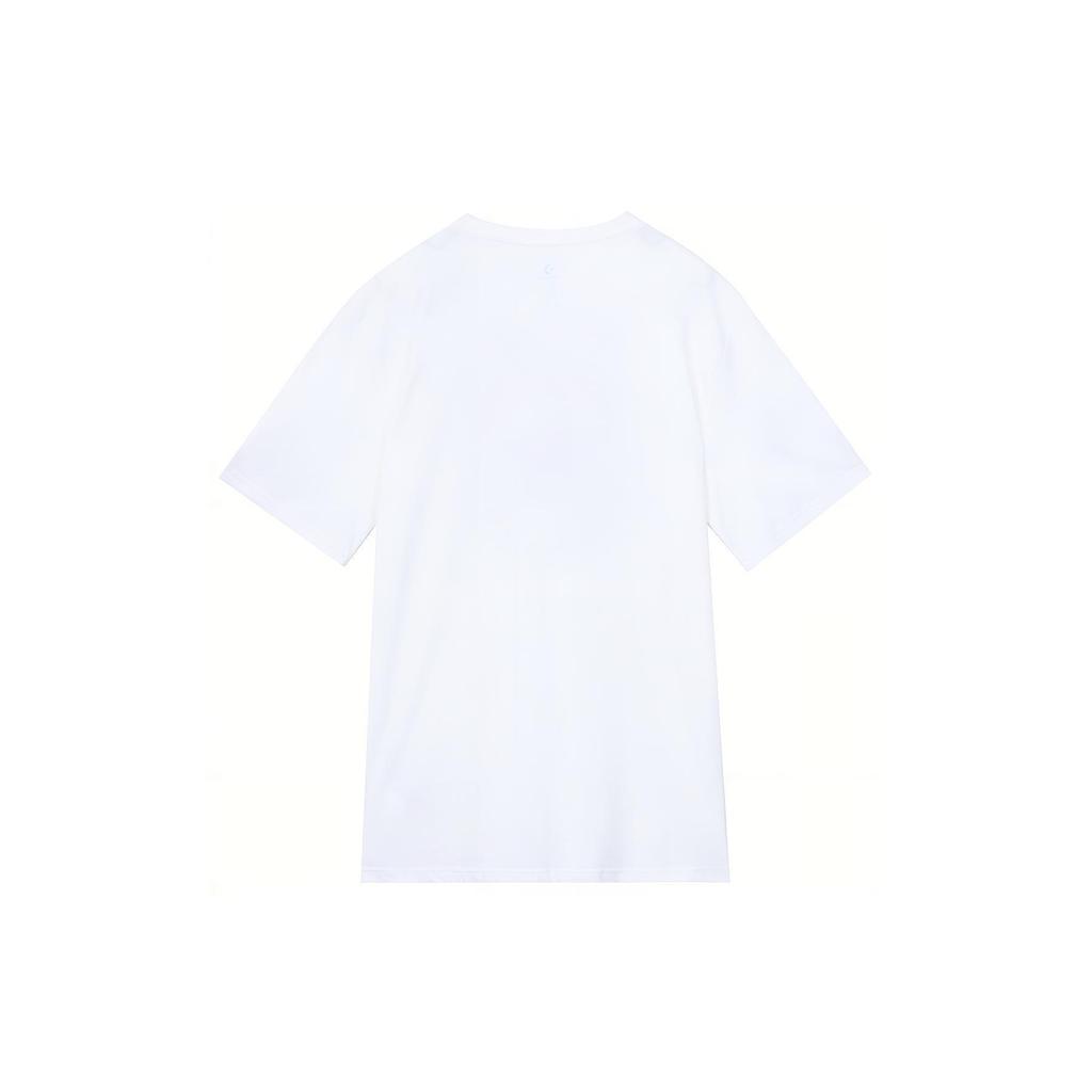 Men's Converse All Star Classic Round Neck Short Sleeve White 10007887-102