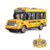 Remote Control School Bus Remote Control Car 1/30 4CH with Light Music Openable Door Toys