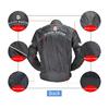 Men Motorcycle Armor Jacket Coat Summer Winter Warm Male Motorbike Riding Reflective Anti-collision Moto Protective Gear Jacket