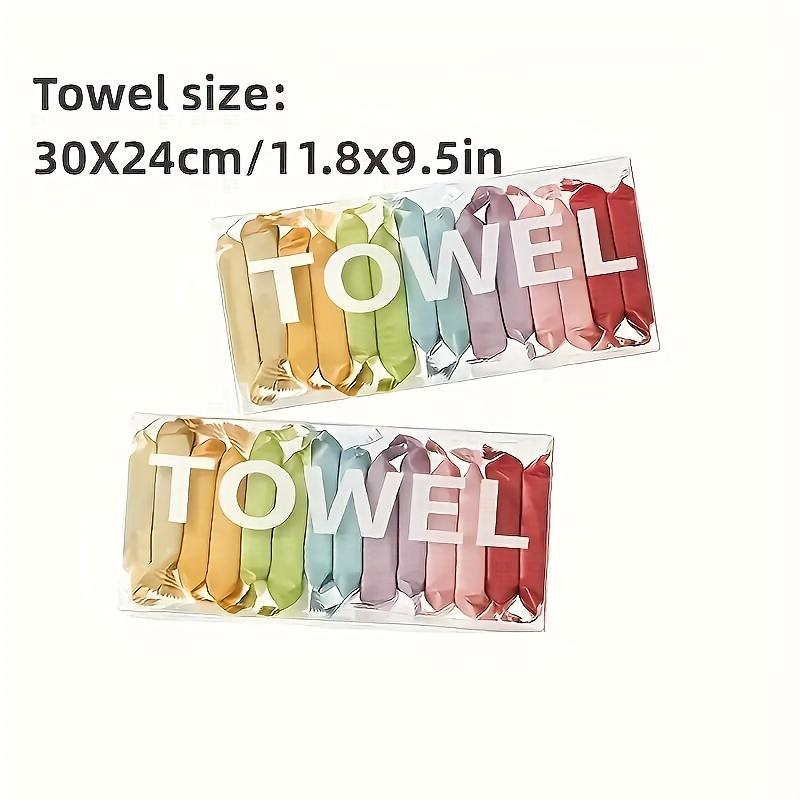 Portable Compressed Disposable Towels, Thickened Compressed Disposable Face Towels for Travel and Home Use