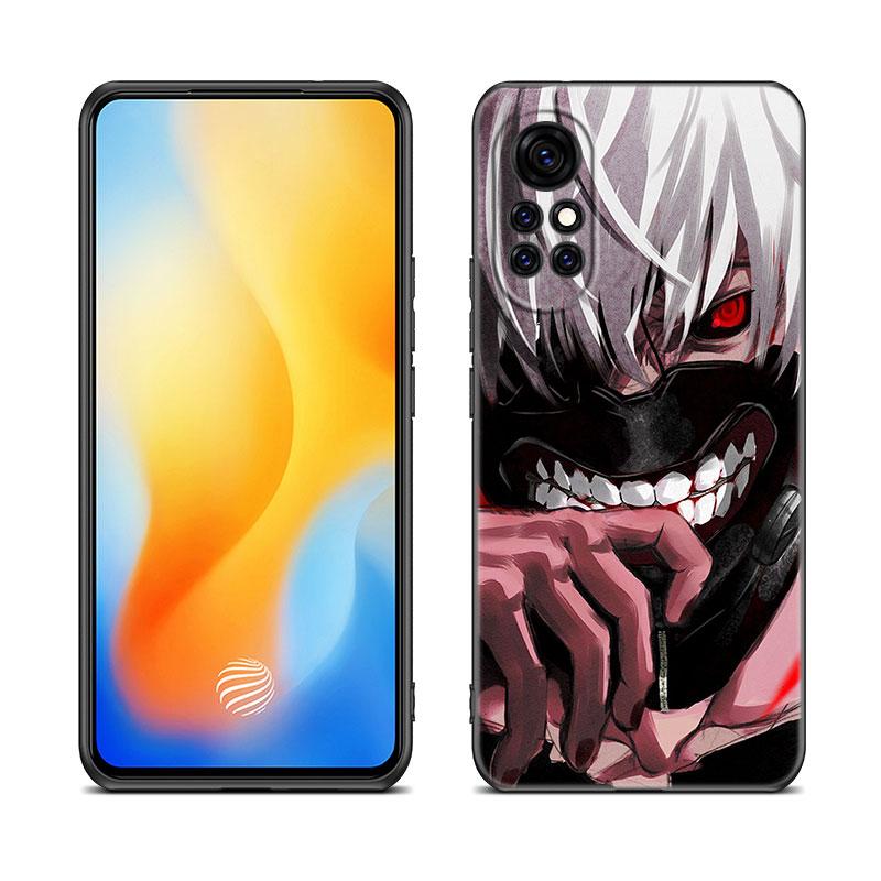 Модный чехол «Токийский гуль» с аниме «Канеки Кен» для Huawei NOVA 8 9 Pro 8i 7i 7SE Y60 5T Mate 40 30 20 10 Lite Honor 50 30 Pro Plus 30S