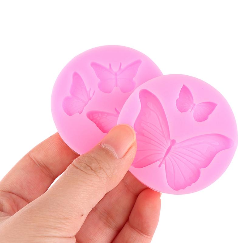 1Pc Butterfly Silicone Molds Mini Butterfly Cake Mold DIY Desserts Decoration