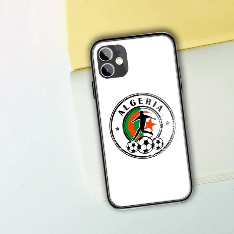 Чехол для телефона FAF Albania DZ для iPhone 13 12 11 XS X 8 7 6 Plus Mini Pro Max SE, черный, из поликарбоната, TPU, из стекла