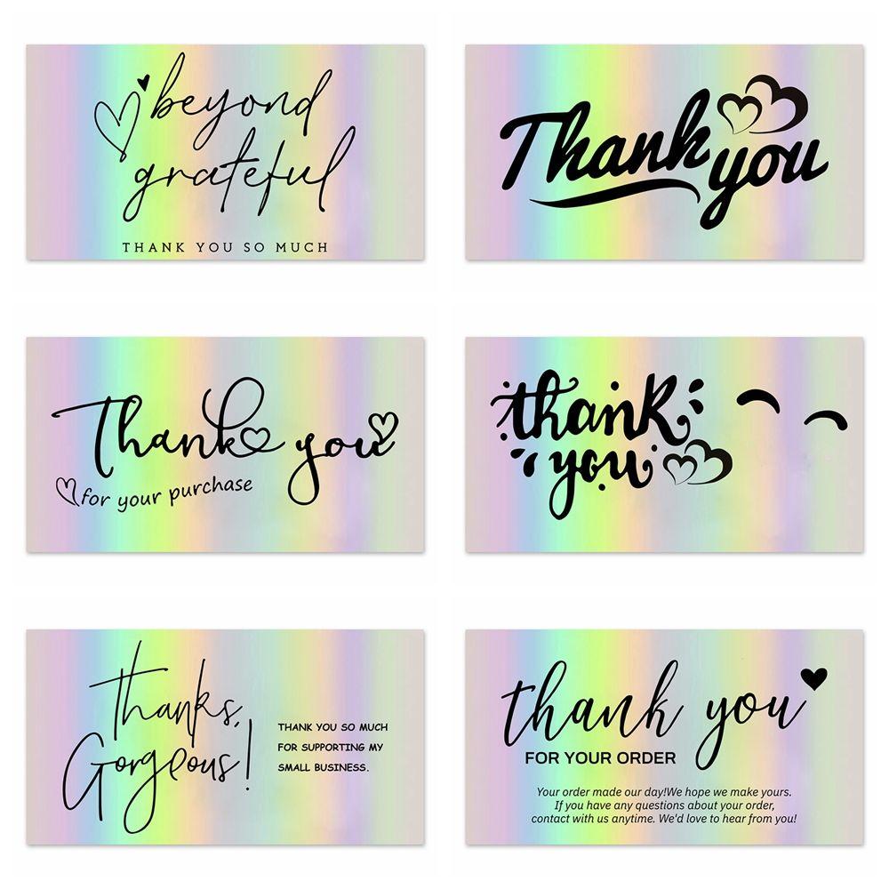 Greeting Postcard Appreciate Cards Thank You For Your Order Beyond Grateful Labels Thanks Gorgeous