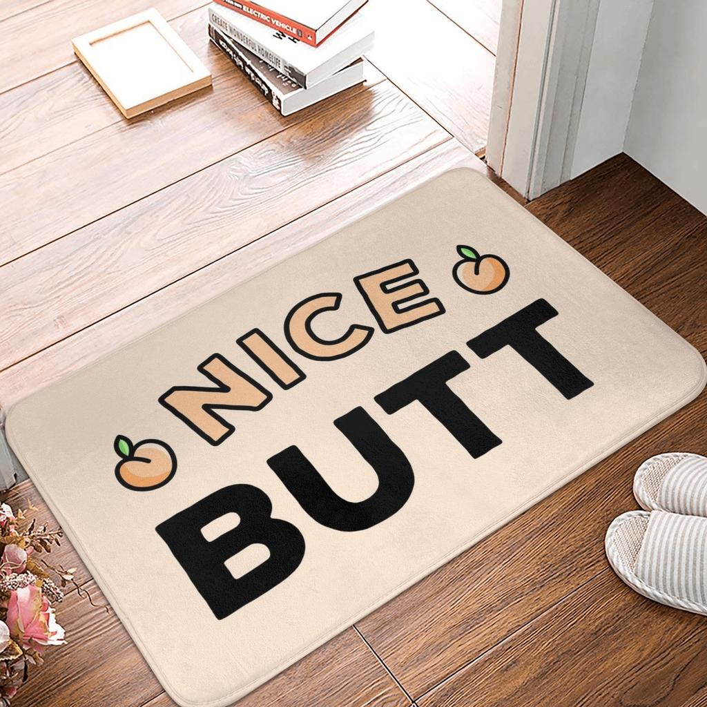 Going To The Toilet Doormat Mat Anti-Slip Kitchen Bath Toilet Rug Carpet