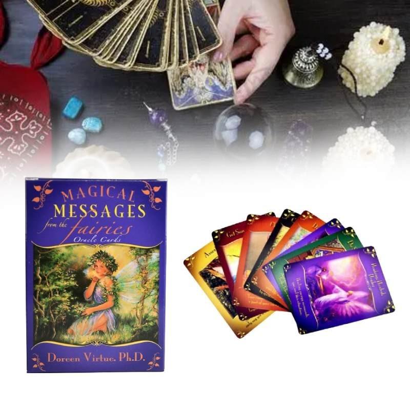 Элегантные Зеленые Глифы Карты Таро Ленорман Для Интуитивного Духовного Руководства