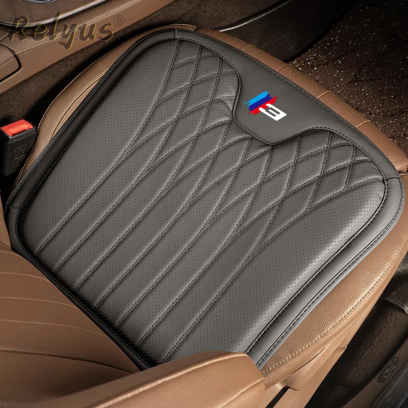 Soft Car Seat Cushion PU Leather Ventilated All Season Seat Cushion Covers for BMW 3 Series 3GT G20 G21 G28 F30 F31 F34 F35 F36