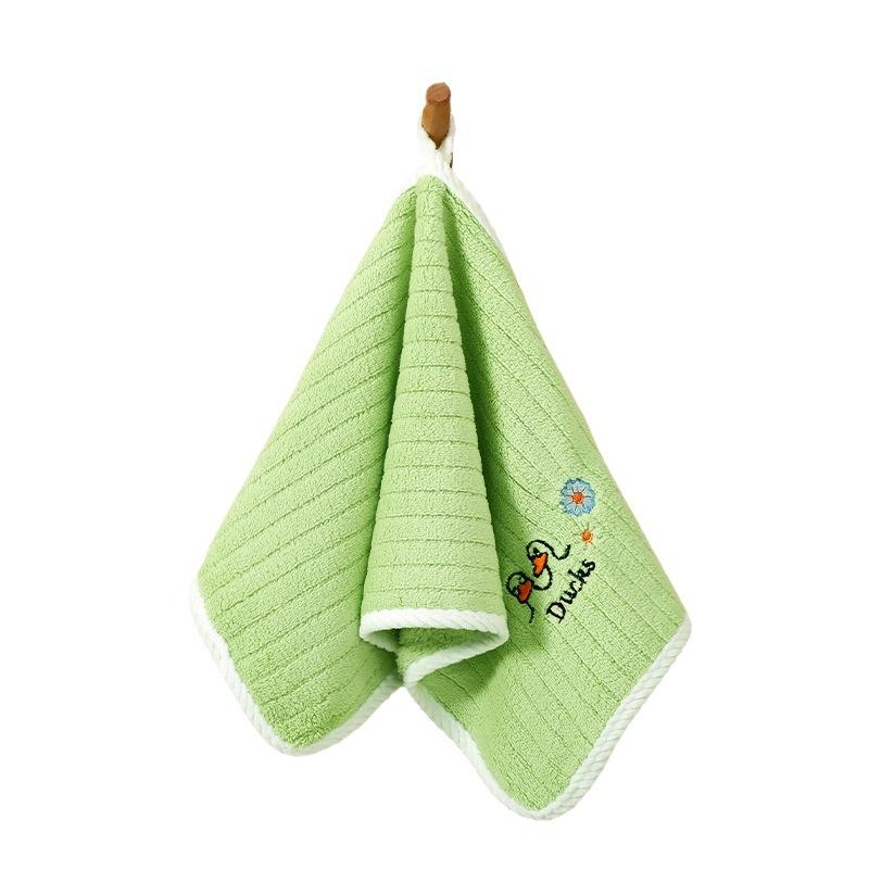Детские полотенца для умывания для мальчиков и девочек из детского сада Абсорбирующие детские мягкие прямоугольные нехлопковые полотенца для лица