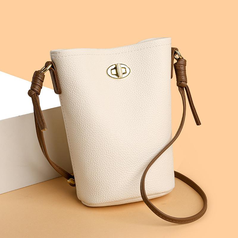 IELGY All-Match Bucket Bag Fashion Commuter Messenger Shoulder Bag