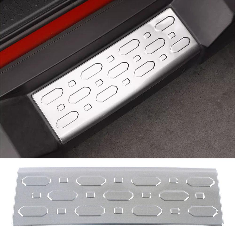 Для GWM Tank 300 2024 2024 Задний багажник порога защитная пластина из нержавеющей стали декор устойчив к царапинам