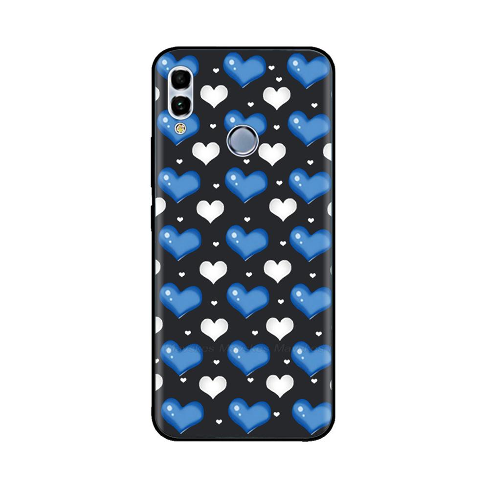 Для Huawei P Smart 2019 6.21" Мягкий Черный Силиконовый Чехол-Задняя Крышка для Телефона Для Huawei P Smart 2019 POT-LX1 POT-LX3 POT LX1 Чехол-Сумка