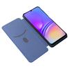 Чехол для Samsung Galaxy A06 5G с текстурой углеродного волокна, противоударный, из ПУ кожи, чехол для телефона